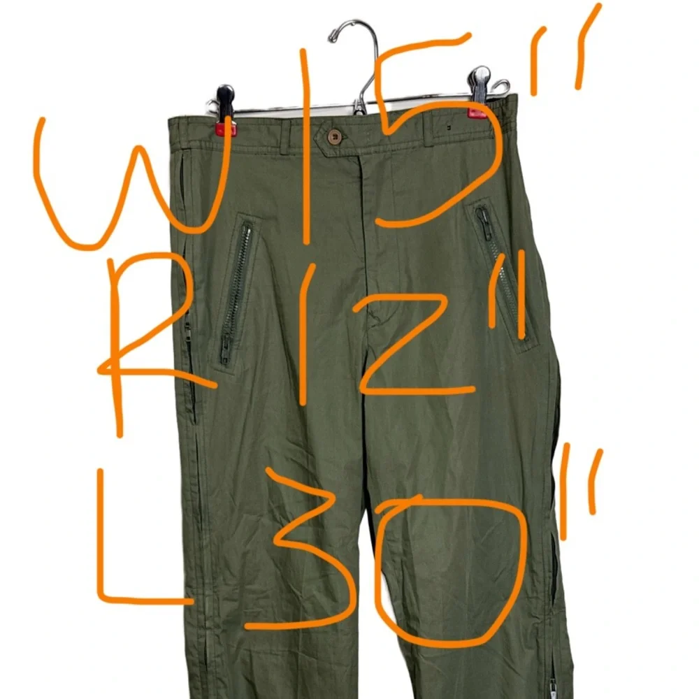 Vintage Marquis Convertible Zip-Off Cargo Pants – Olive Green – Size 30x30